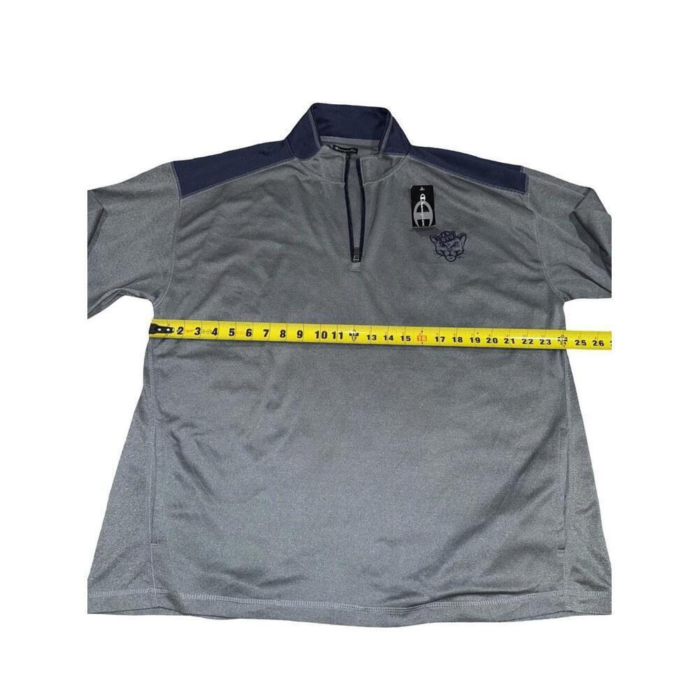 CHAMPION BYU Cougars Lightweight 1/4 Zip Pullover Long Sleeve NCAA Men's XL - Picture 3 of 5